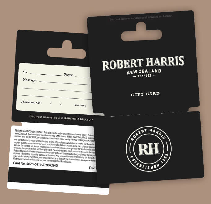 Robert Harris Gift Cards